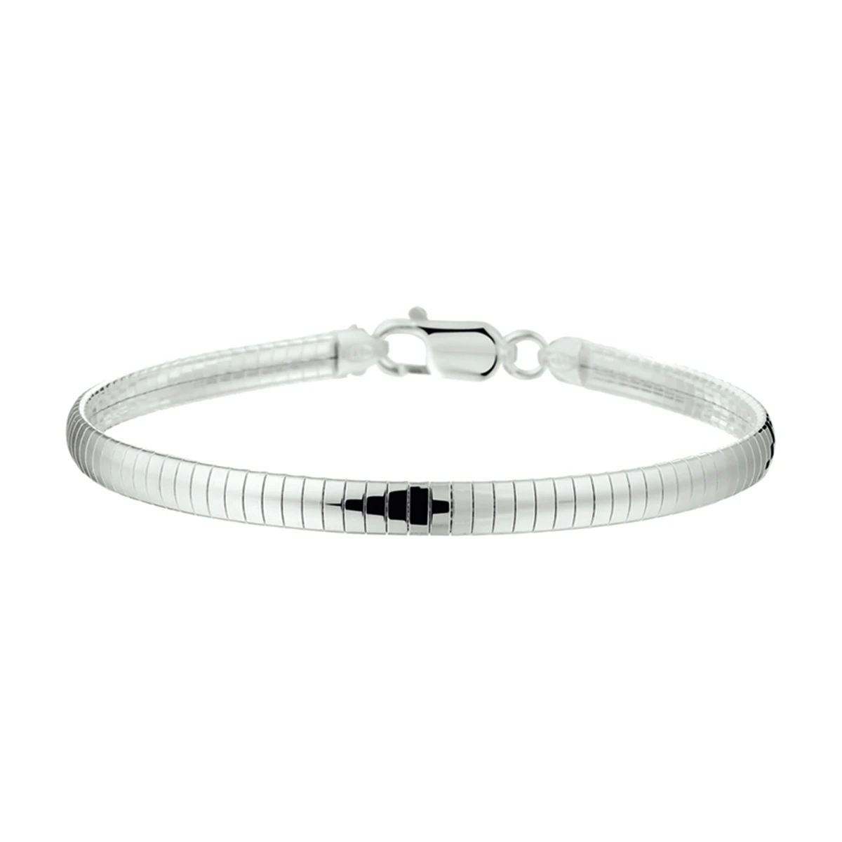 omega bol 4,0 mm zilver wit