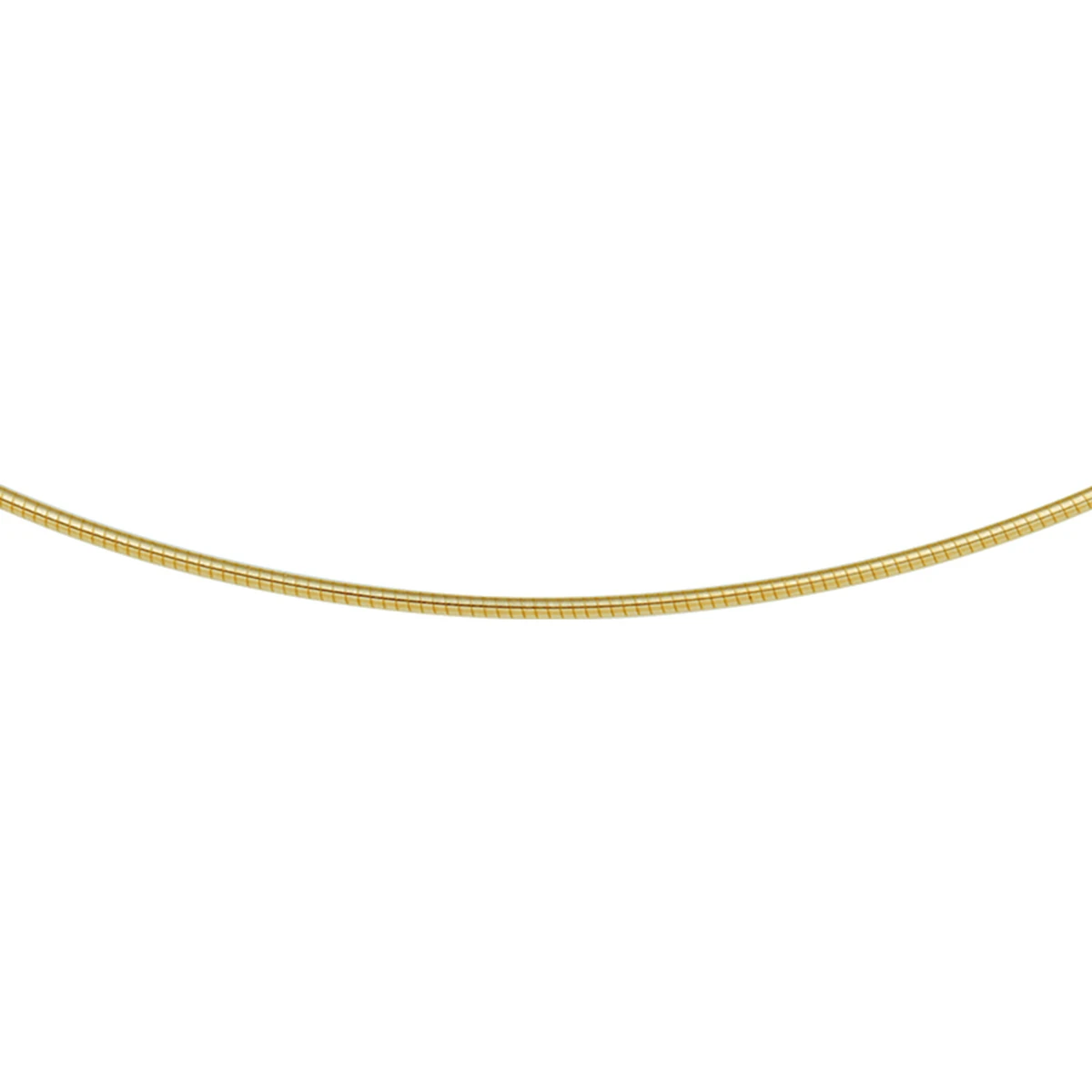 omega rond 1,25 mm 14K geelgoud