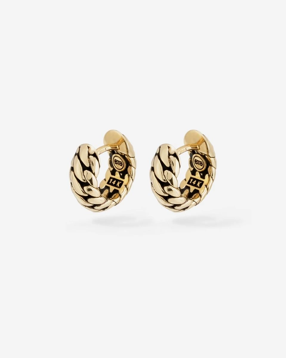 Oorbellen Ben Goud 14kt
