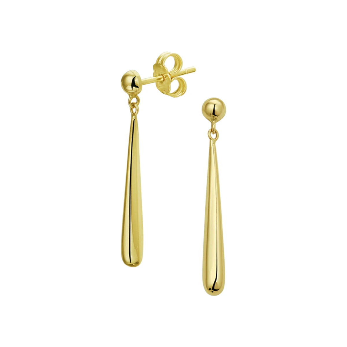 oorhanger druppel 14K geelgoud