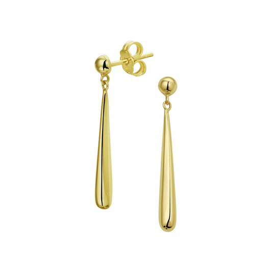 oorhanger druppel 14K geelgoud