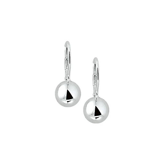 oorhangers bol brisur haak zilver gerhodineerd