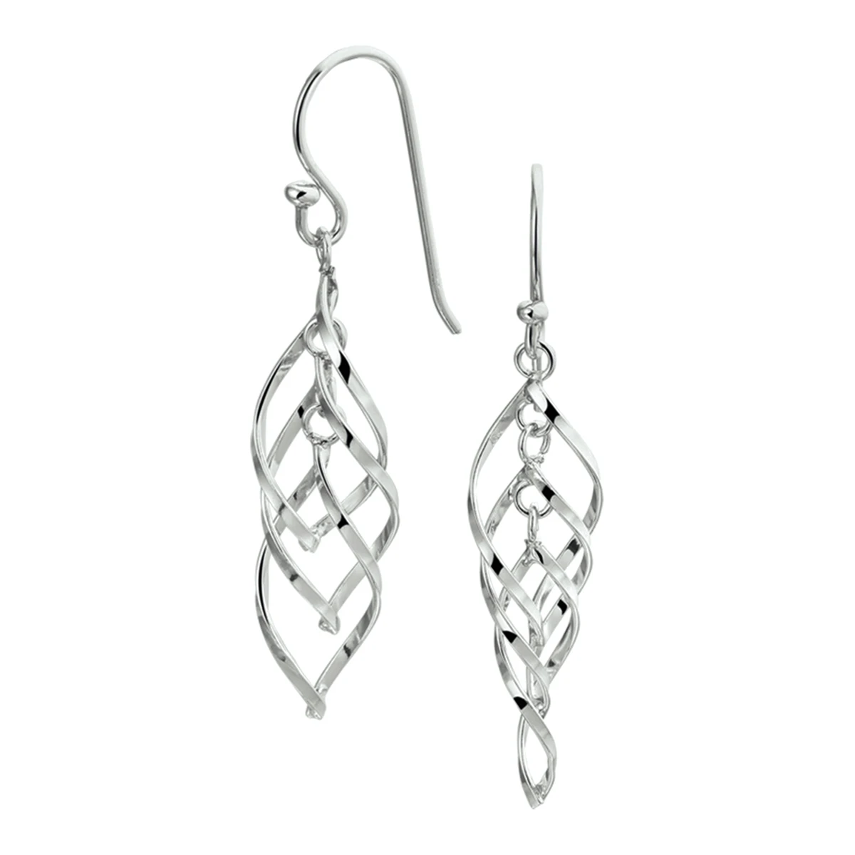 oorhangers franse haak zilver gerhodineerd