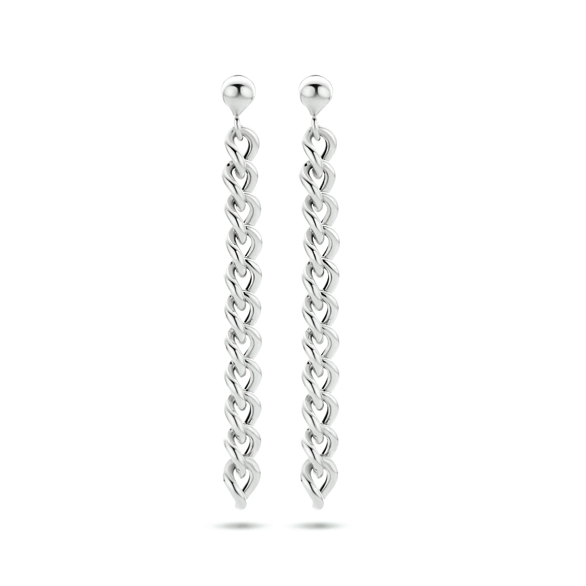 oorhangers schakel zilver gerhodineerd