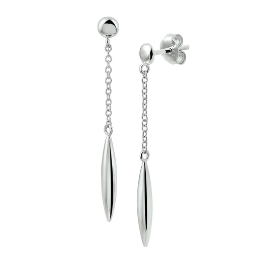 oorhangers zilver gerhodineerd