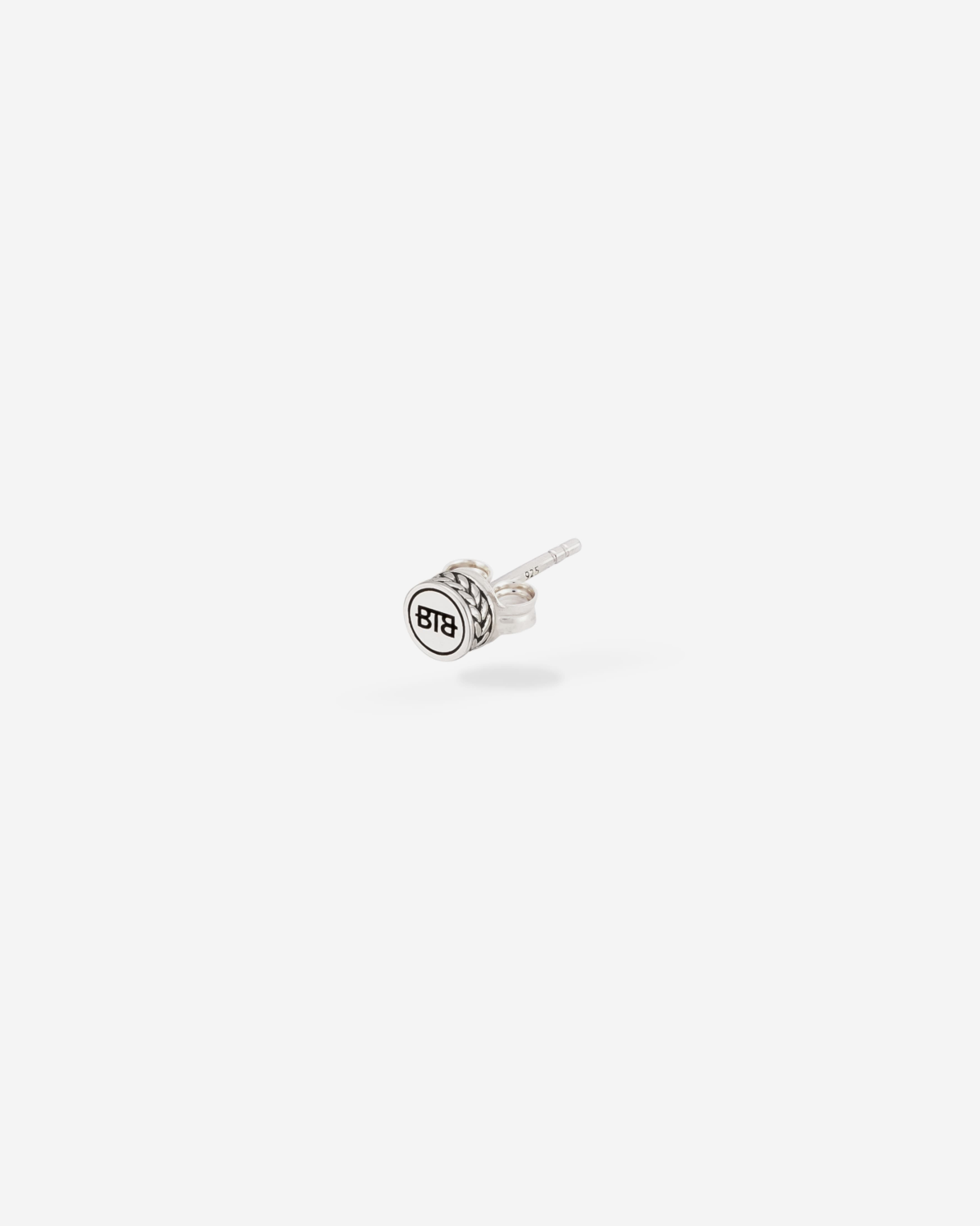 Oorknopje Barbara Logo Single Piece