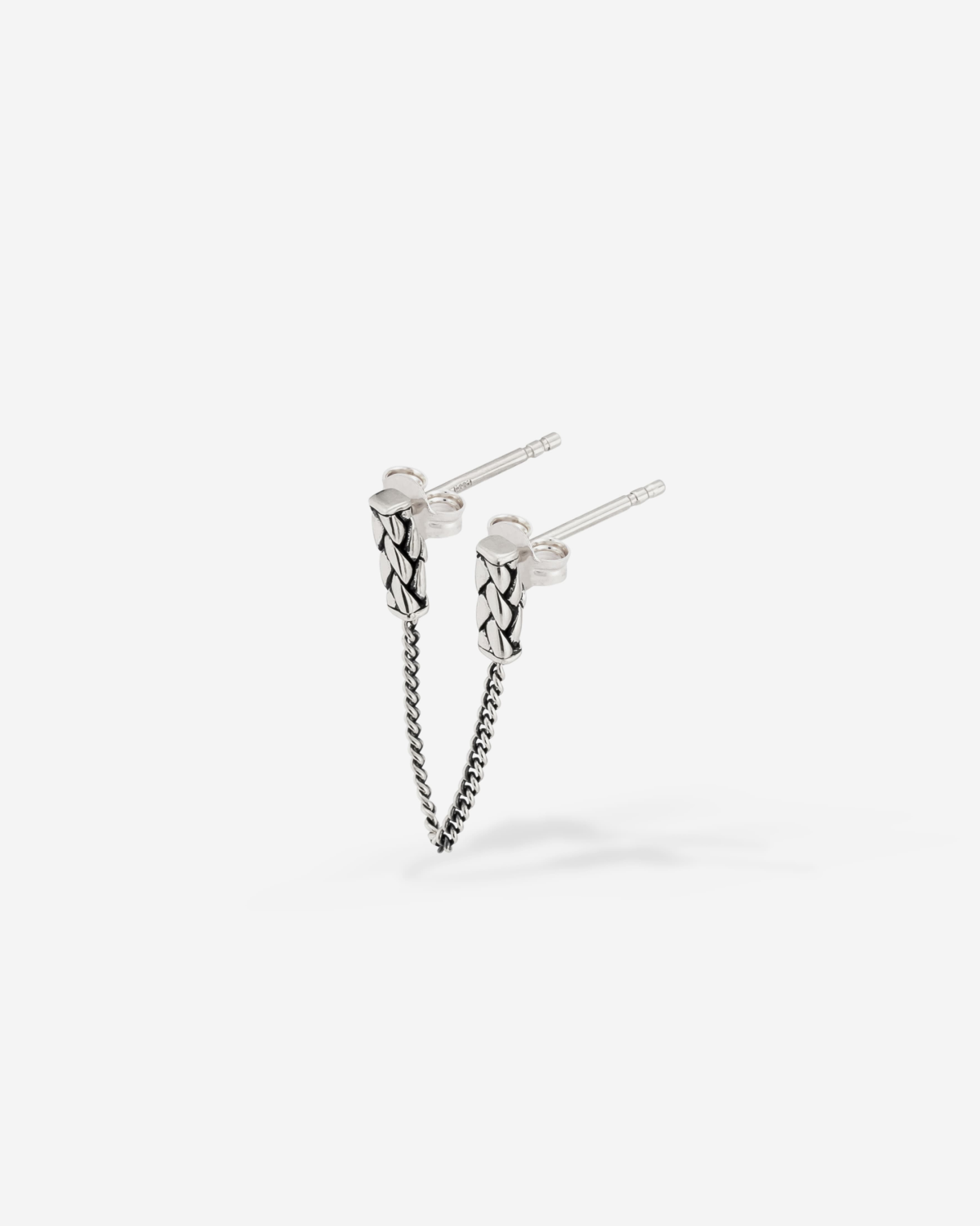 Oorknopje George Double Single Piece