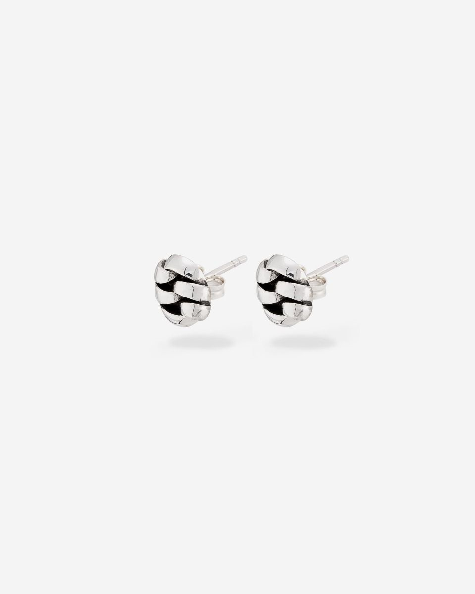 481 one - Chain Earstud Silver