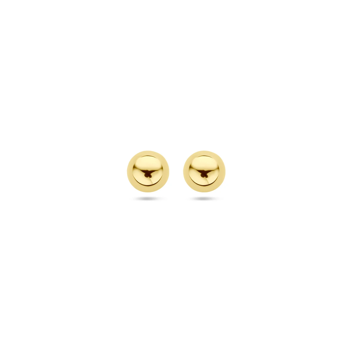 oorknoppen bol 14K geelgoud