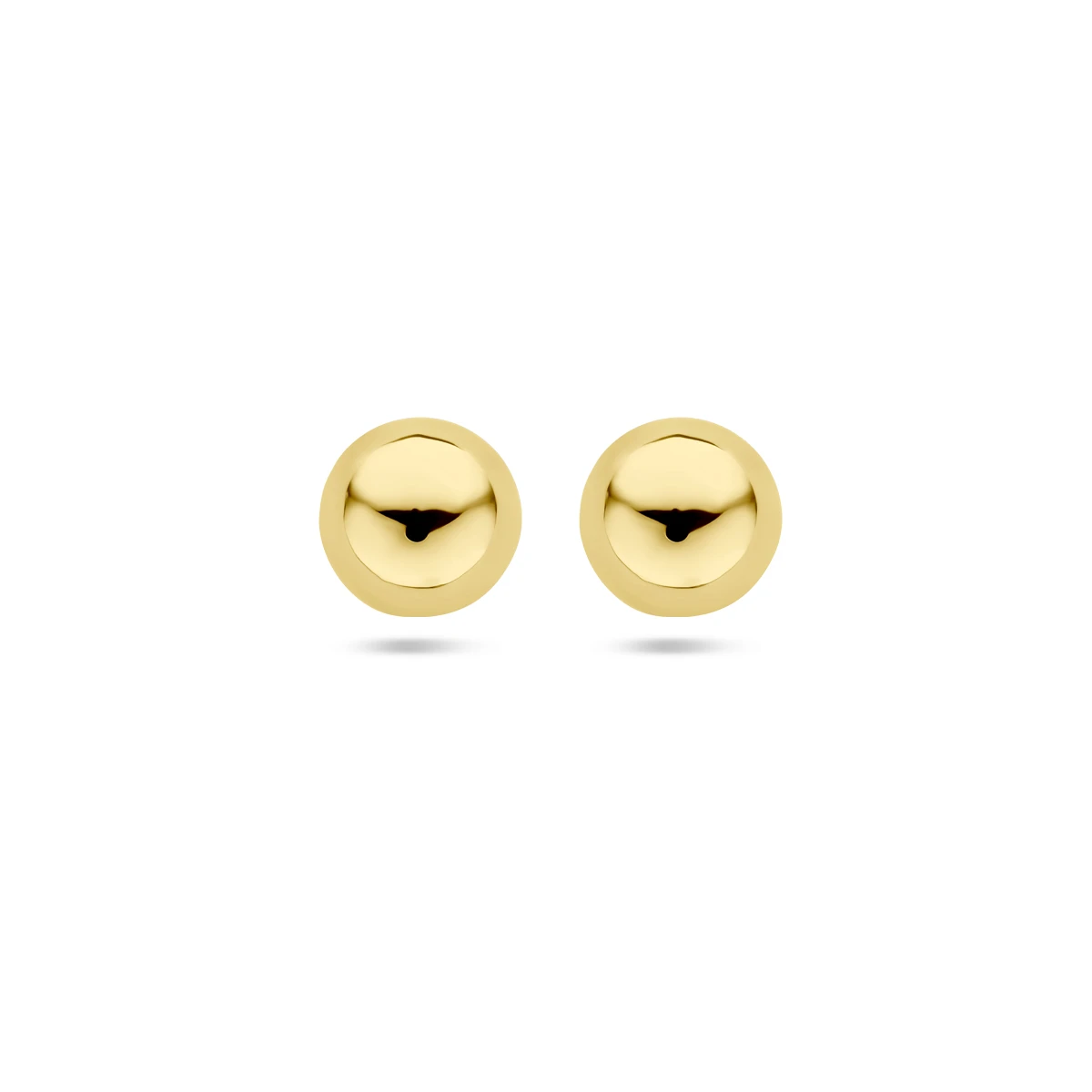 oorknoppen bol 14K geelgoud