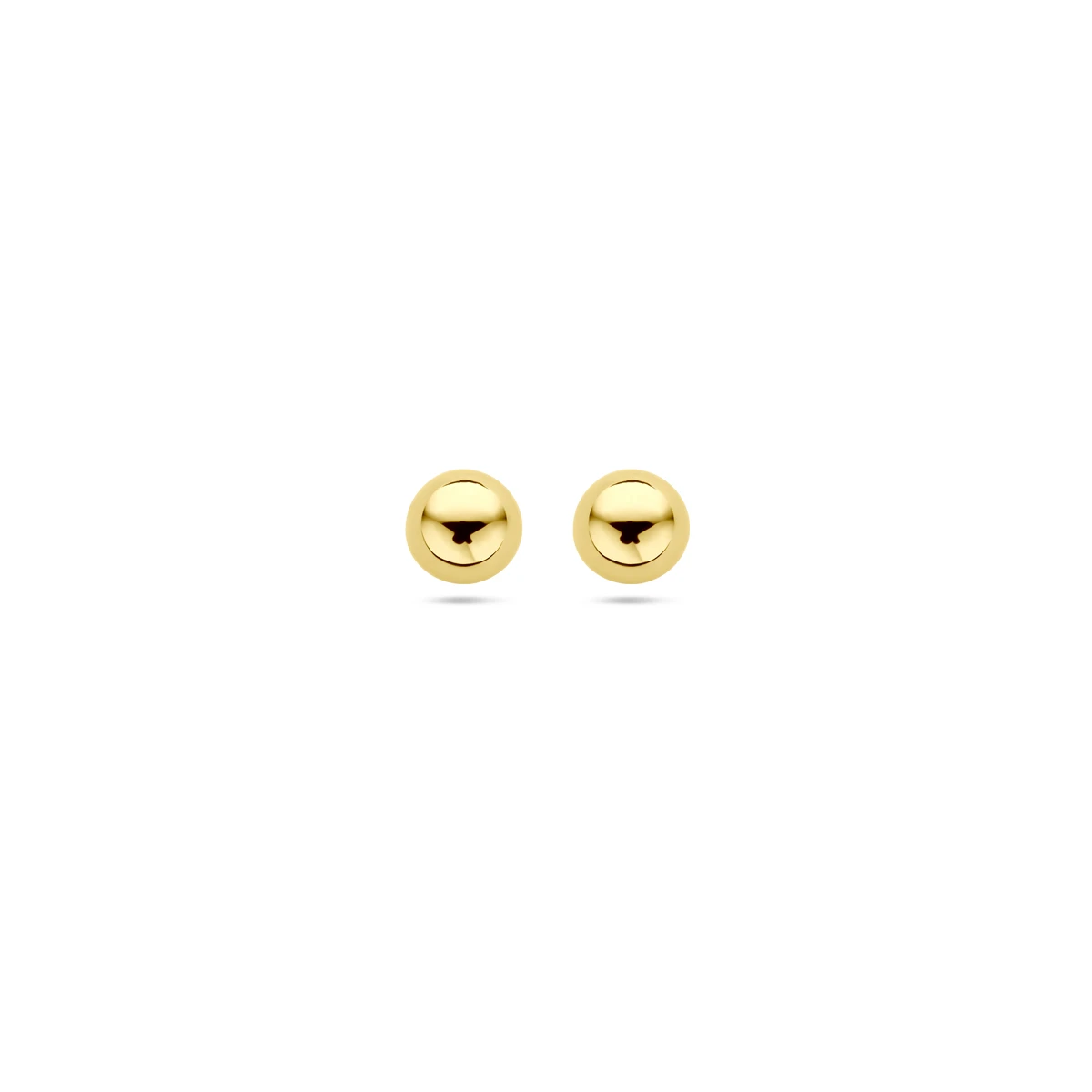 oorknoppen bol 14K geelgoud