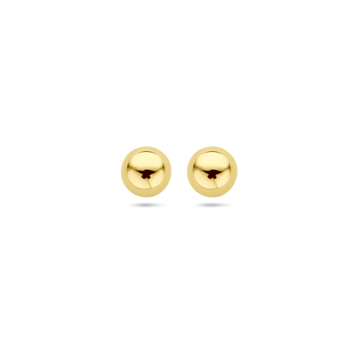 oorknoppen bol 14K geelgoud