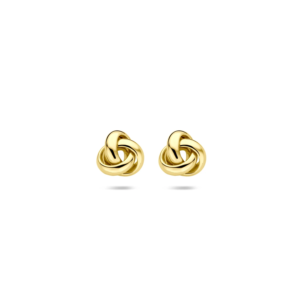 oorknoppen knoop 14K geelgoud