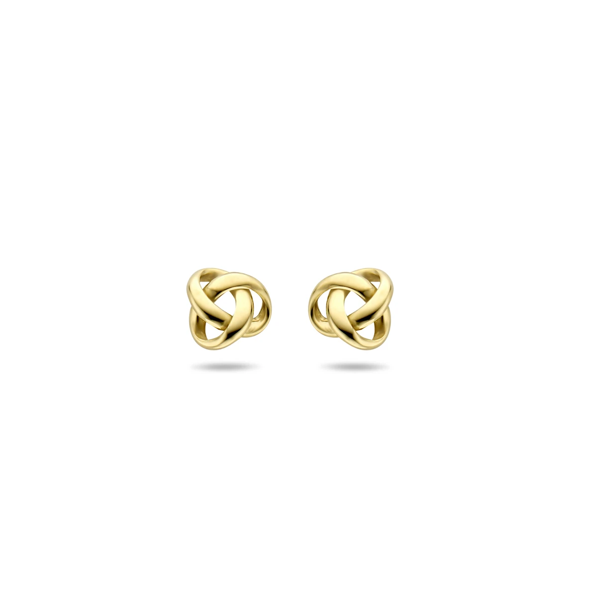 oorknoppen knoop 14K geelgoud