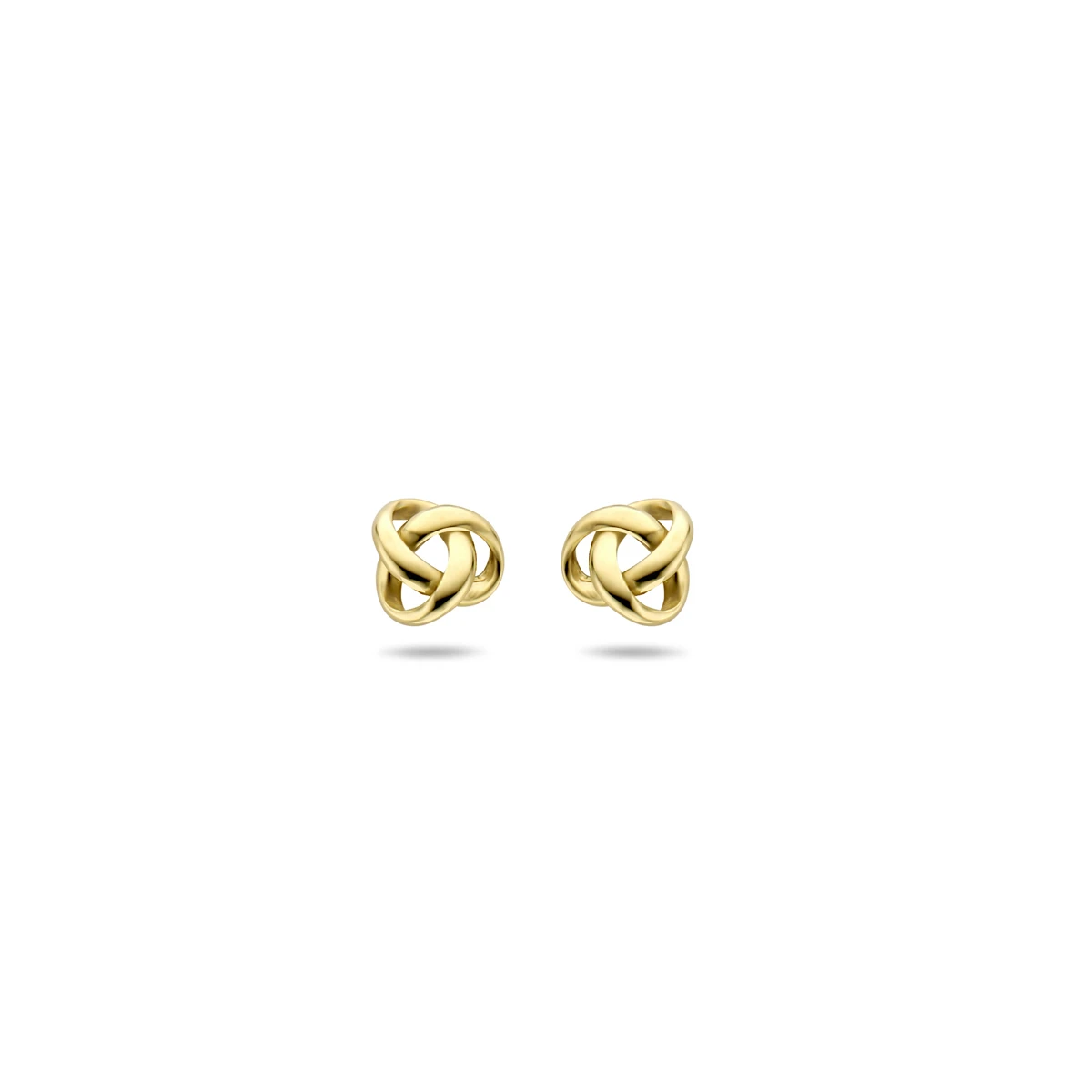 oorknoppen knoop 14K geelgoud