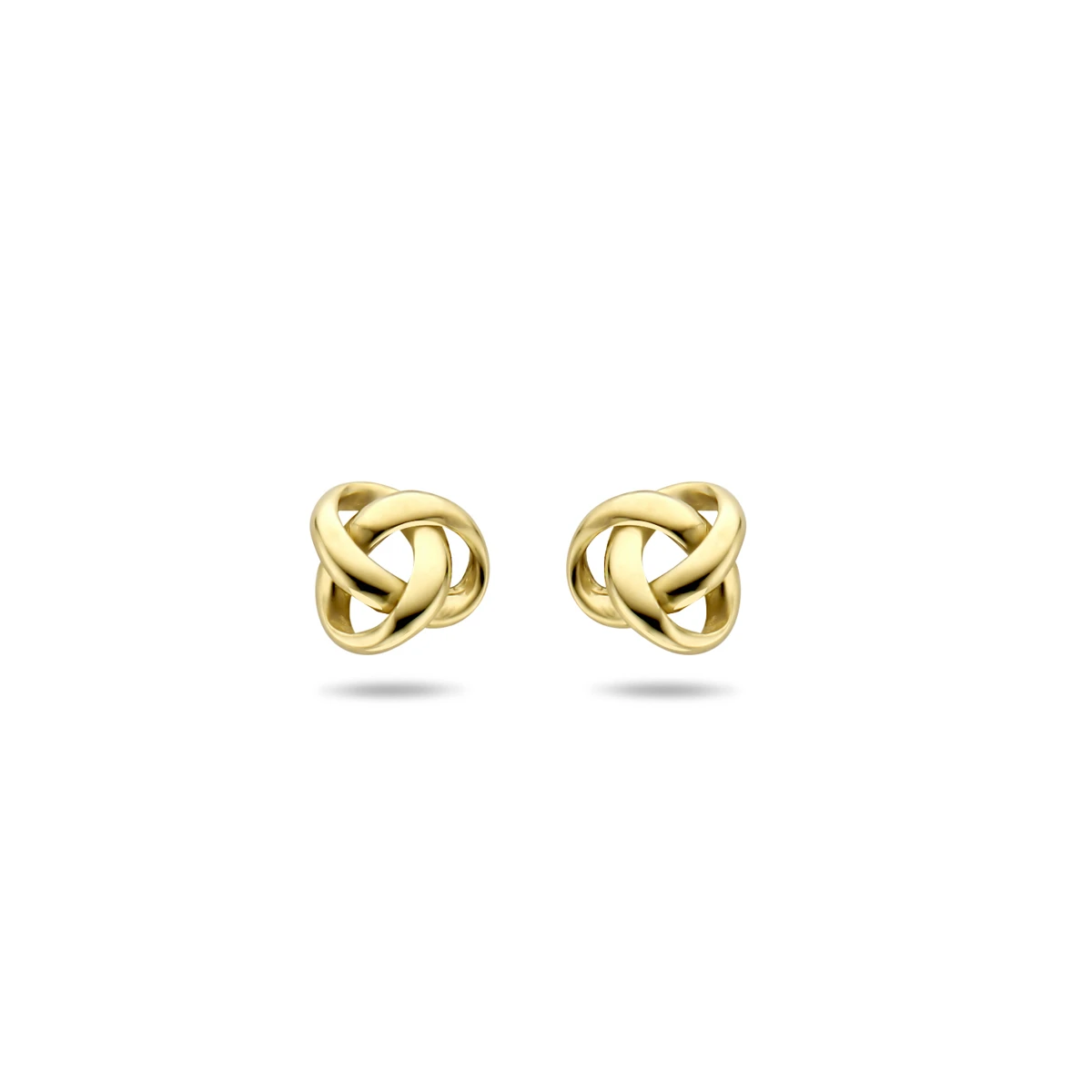 oorknoppen knoop 14K geelgoud