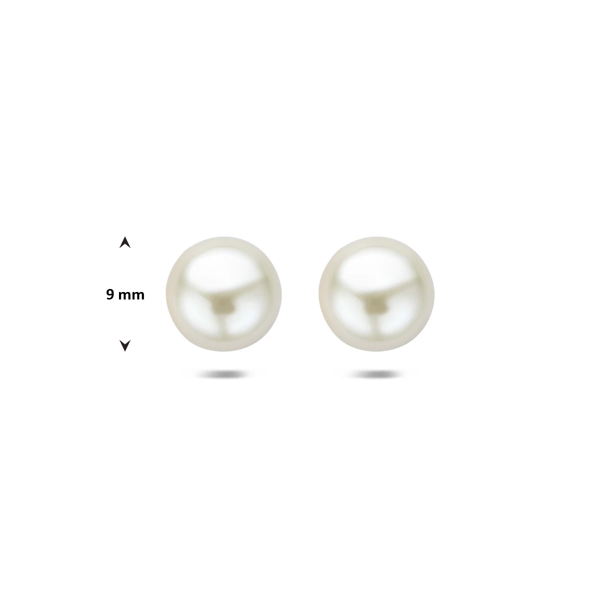 oorknoppen parel 14K geelgoud