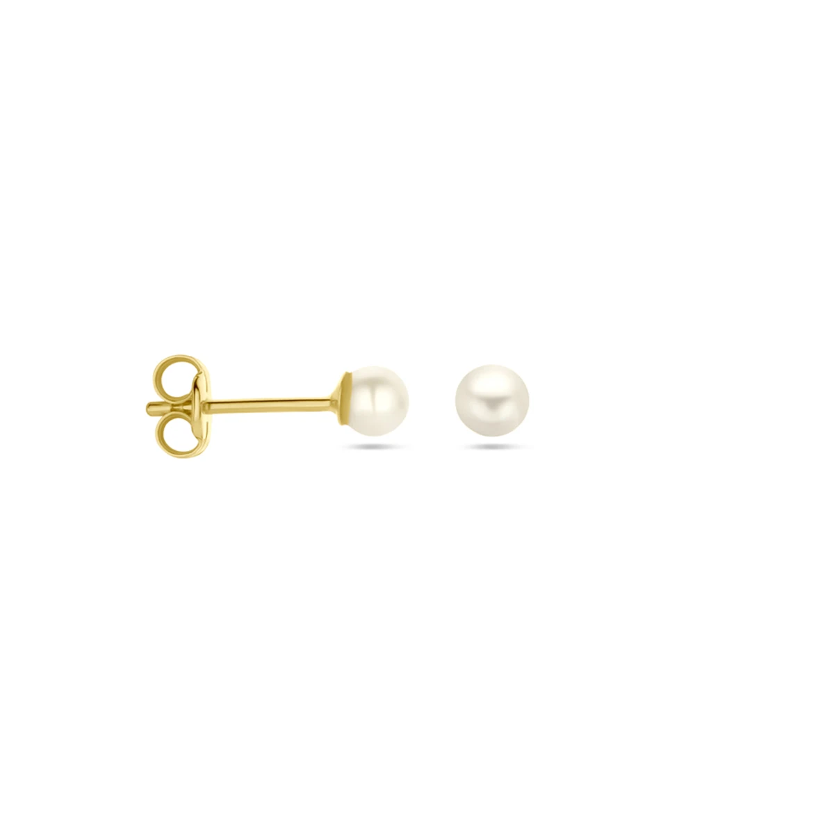 oorknoppen parel 14K geelgoud