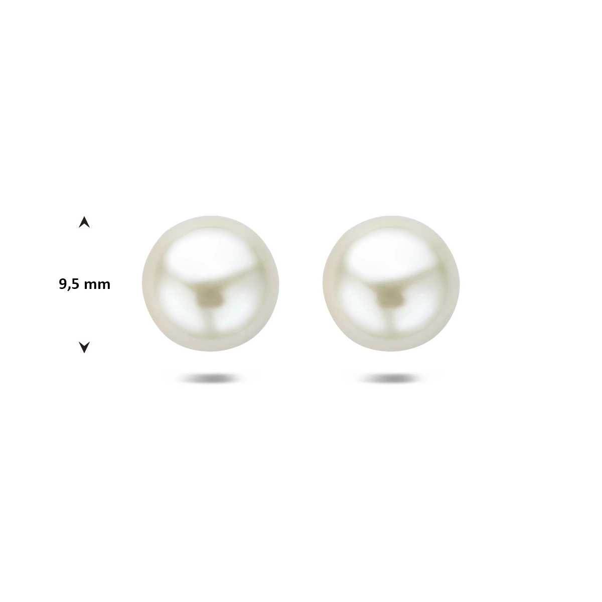 oorknoppen parel 14K geelgoud