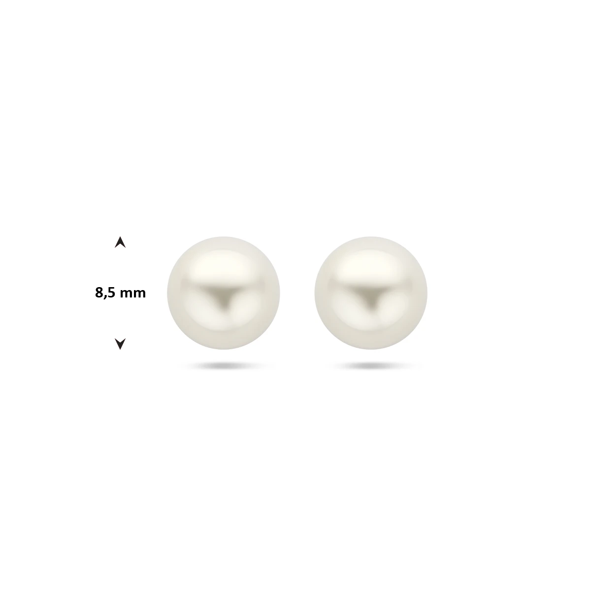 oorknoppen parel 14K geelgoud