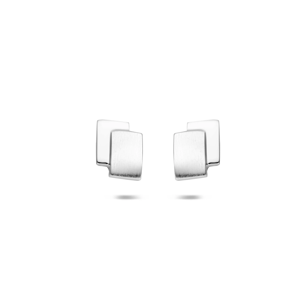 oorknoppen poli/mat 9 mm zilver gerhodineerd