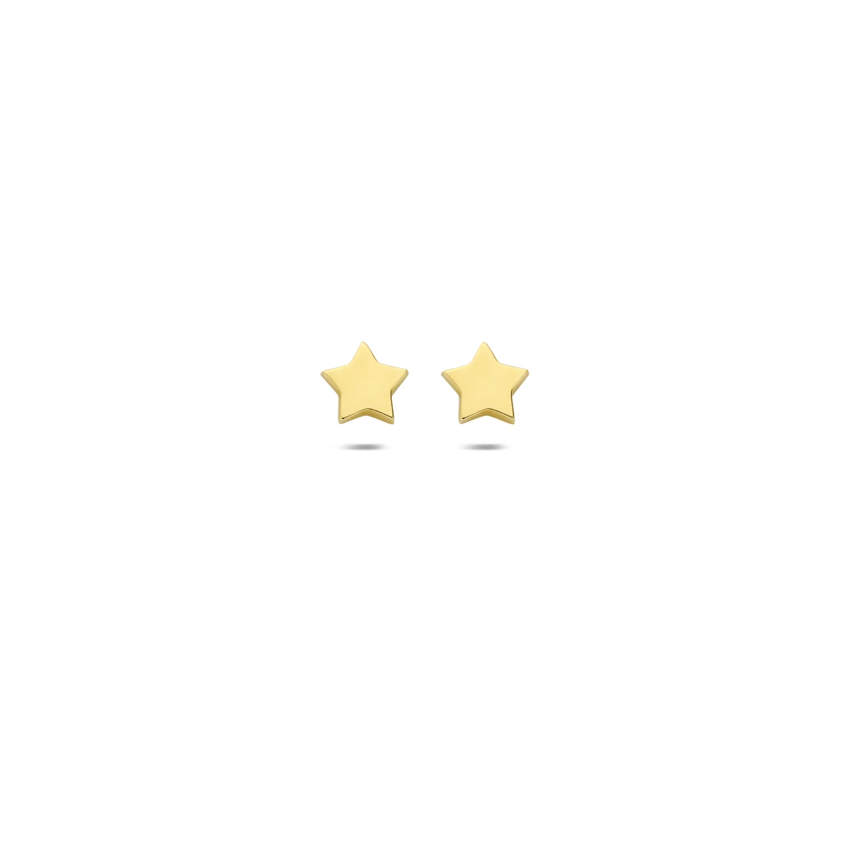 oorknoppen ster 14K geelgoud
