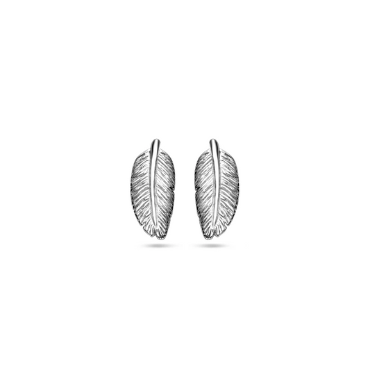 oorknoppen veer 12 mm zilver gerhodineerd