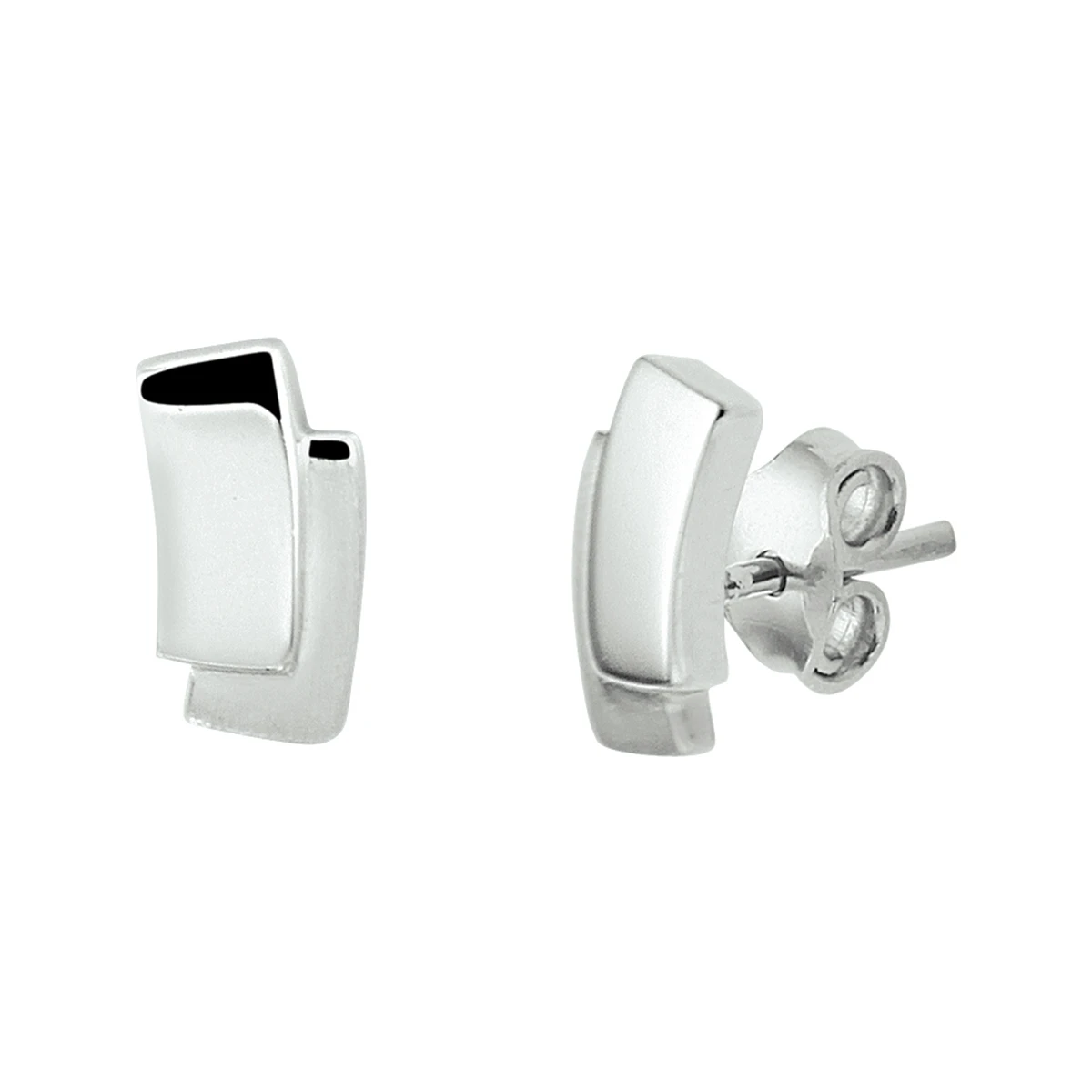 oorknoppen zilver gerhodineerd