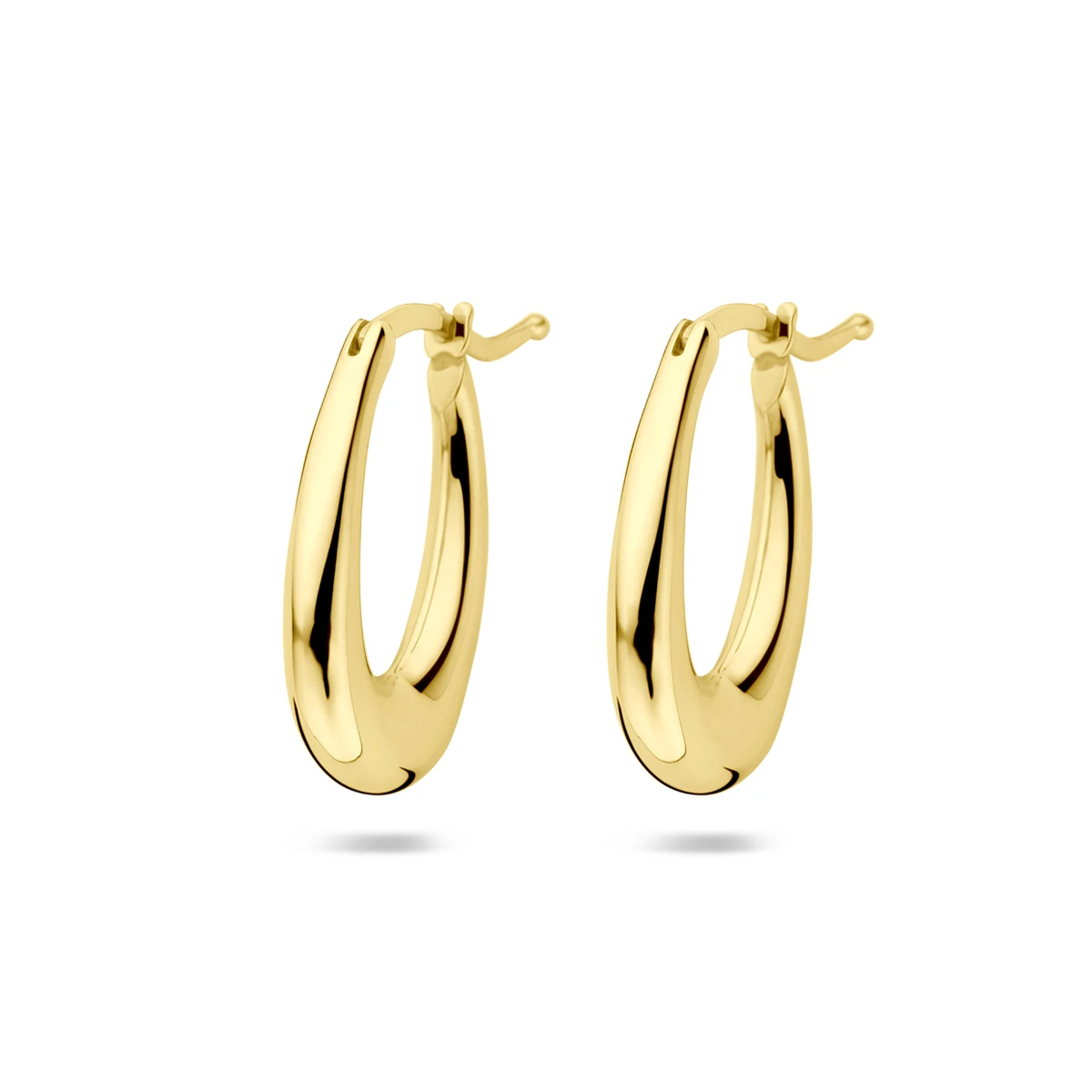 oorringen 20 mm 14K geelgoud