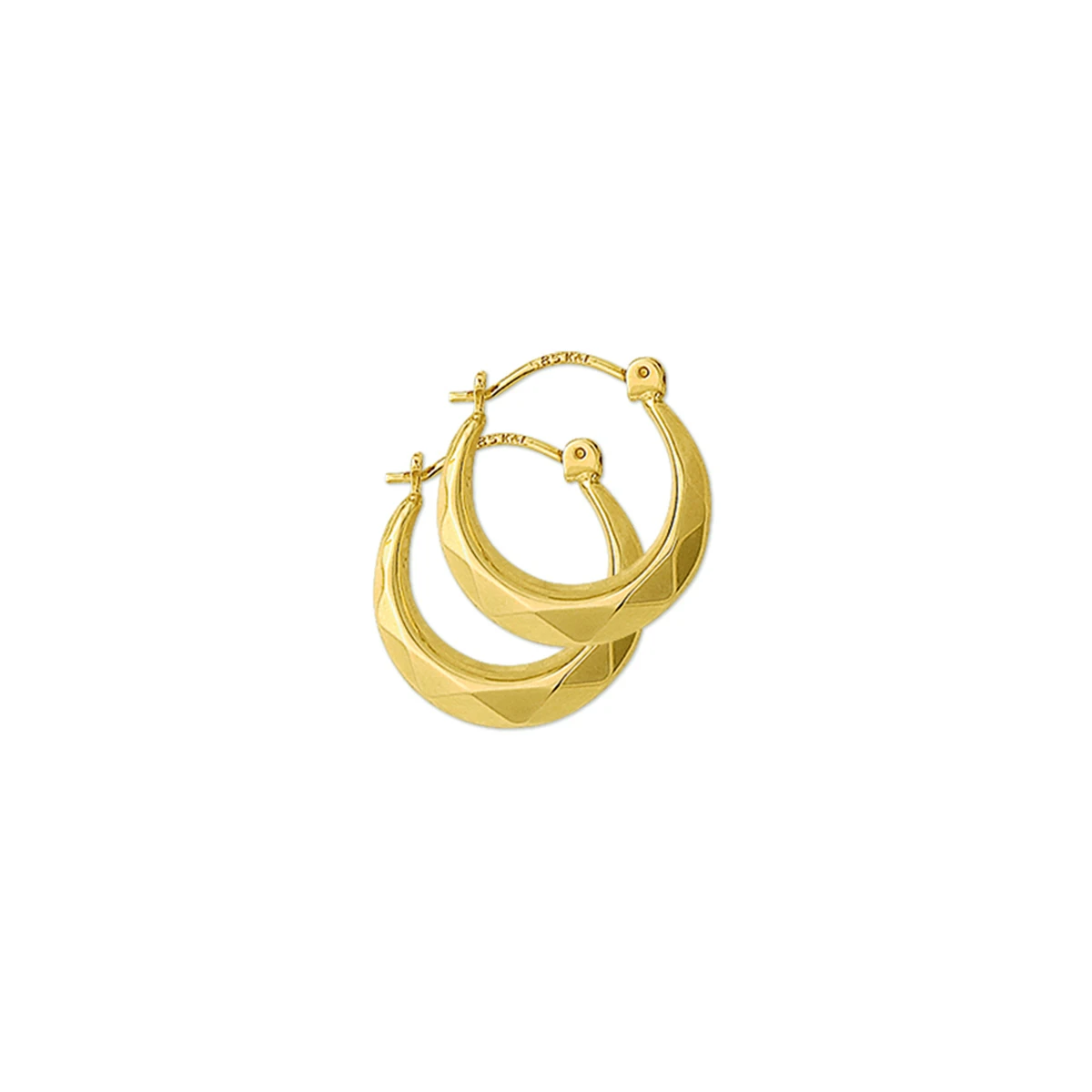 oorringen lapide 14K geelgoud