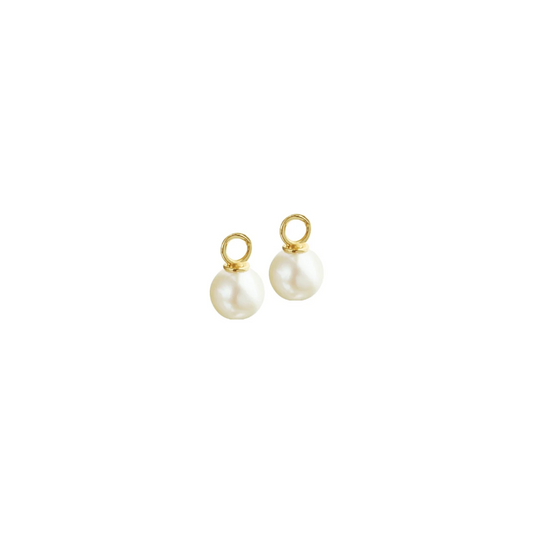 oorringhanger parel 14K geelgoud