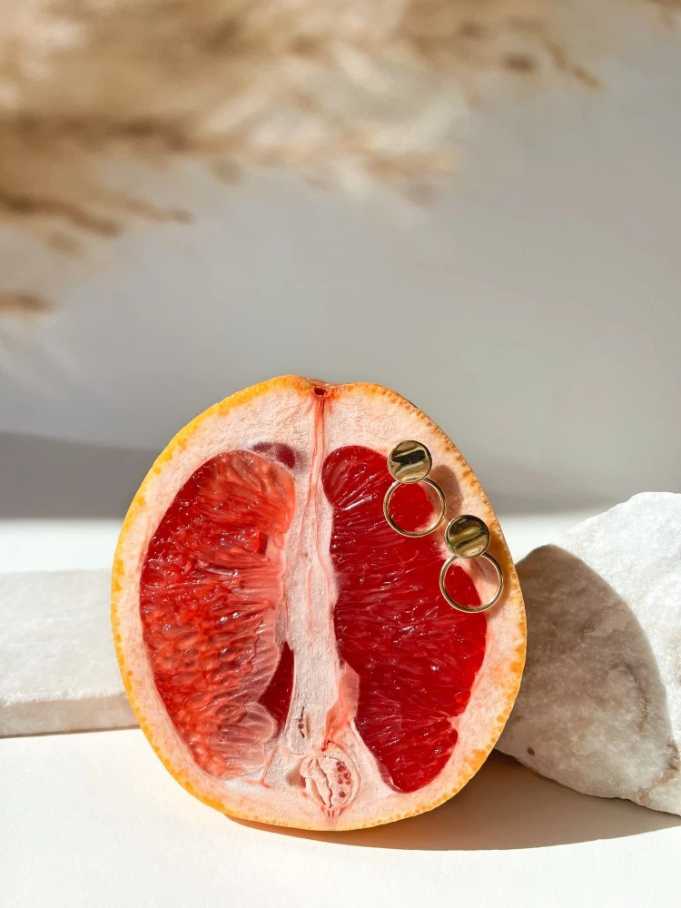 Oorstekers geelgoud