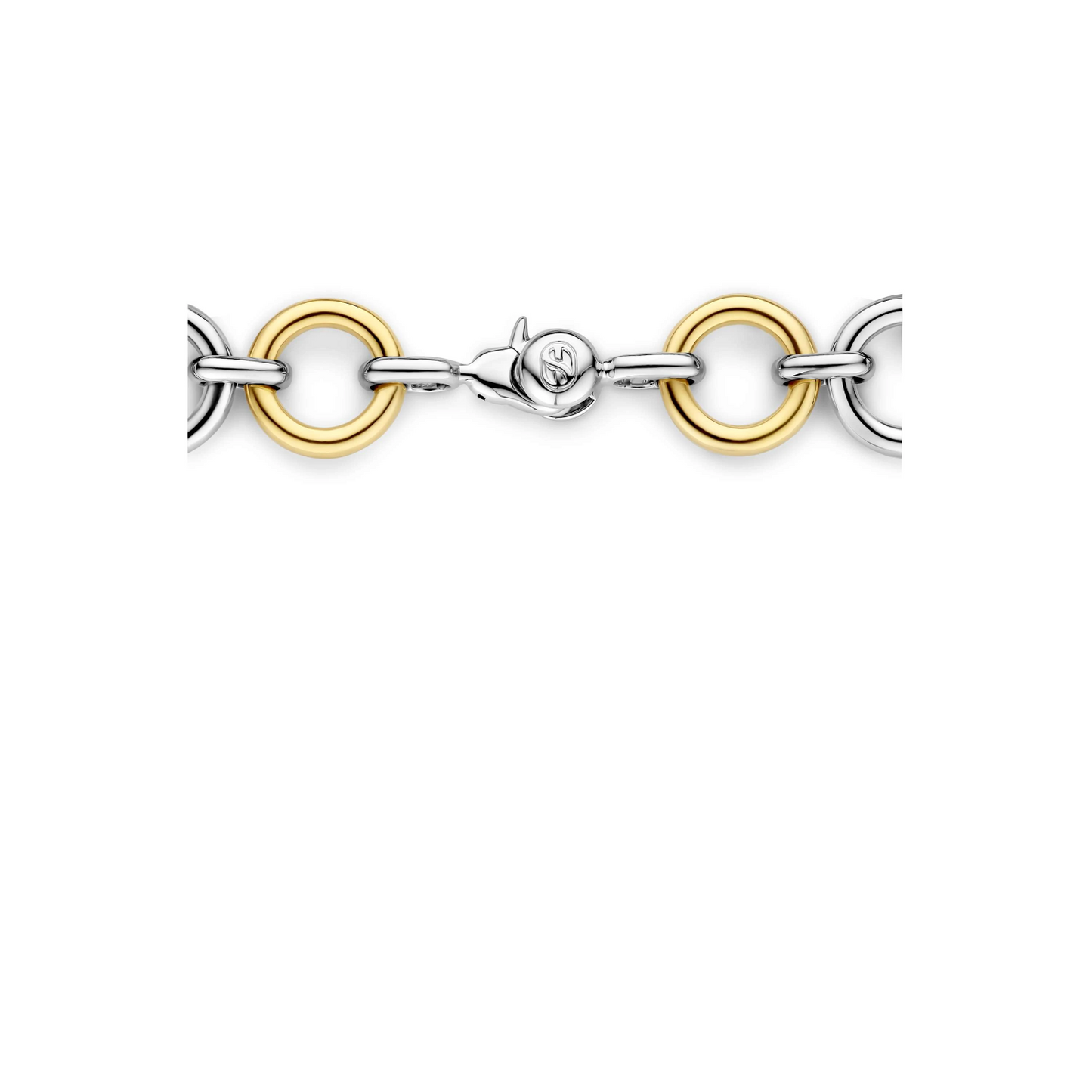 Open Modern Pavé Cirkel Armband
