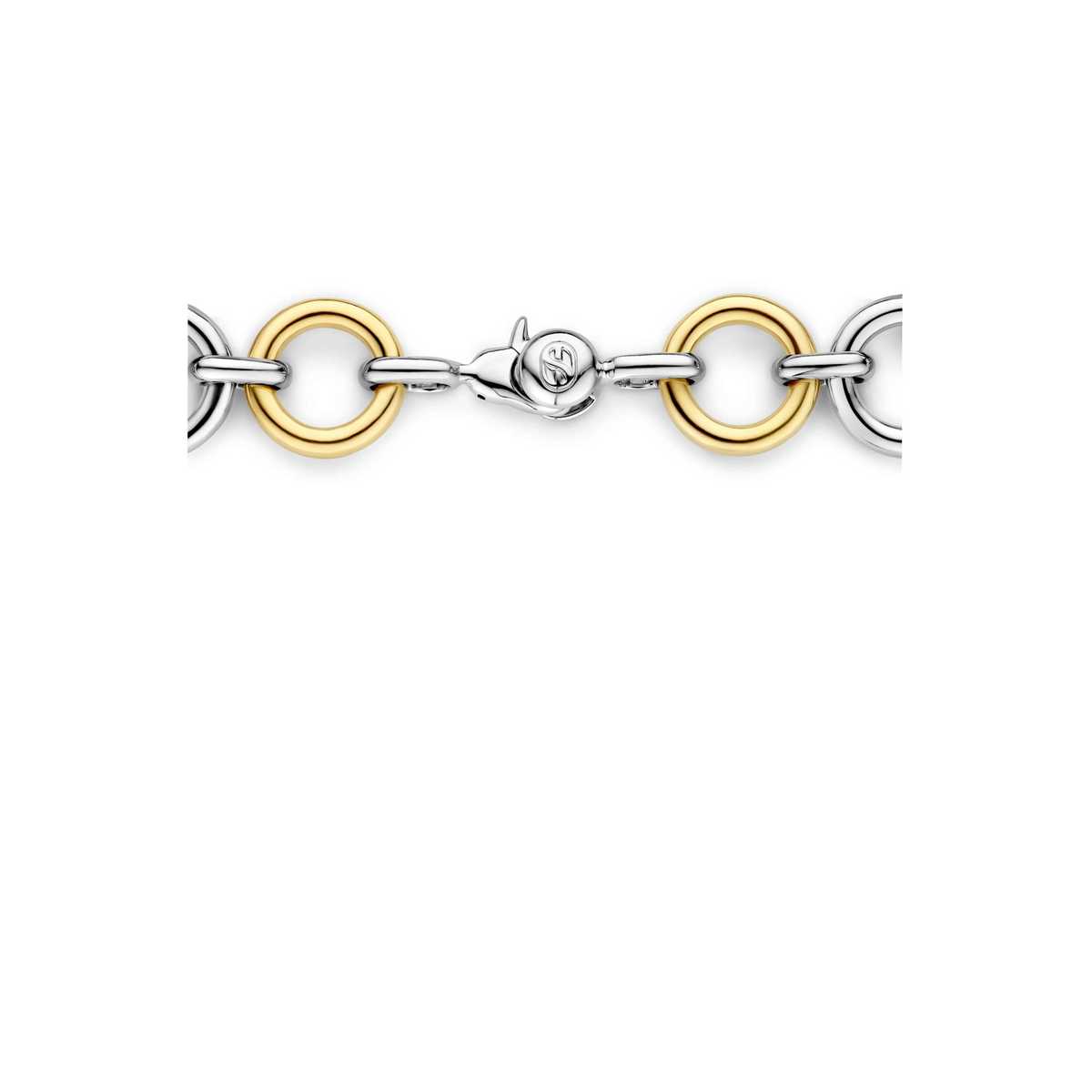 Open Modern Pavé Cirkel Armband