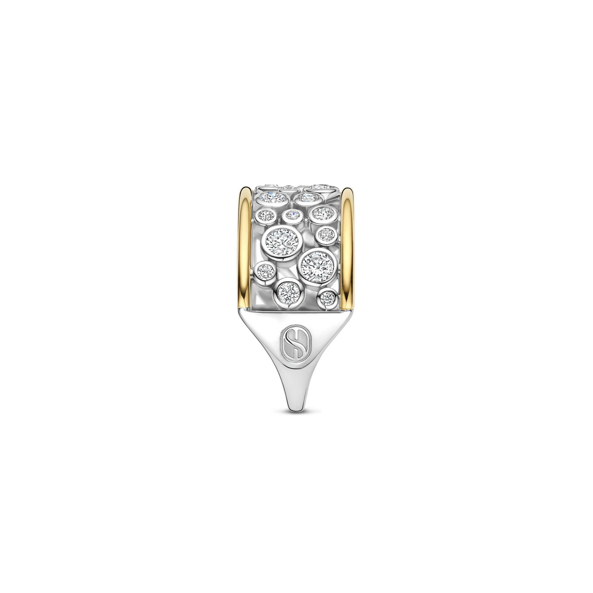 Open Sparkle Statement Ring
