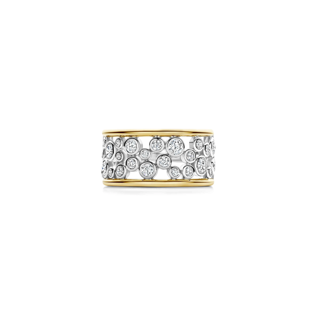Open Sparkle Statement Ring