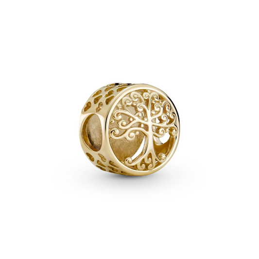 Openwork Family Roots Charm