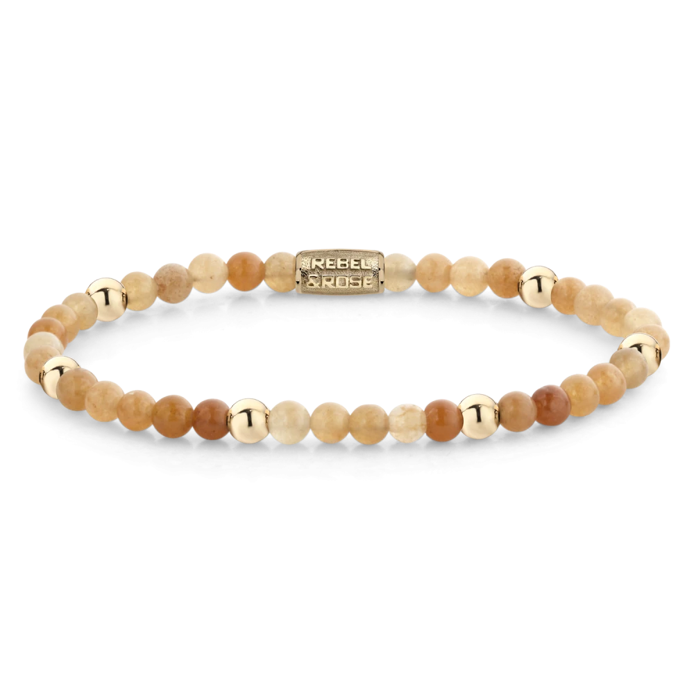 Orange Sky - 18 ct yellow gold ionplated - 4mm - S - po