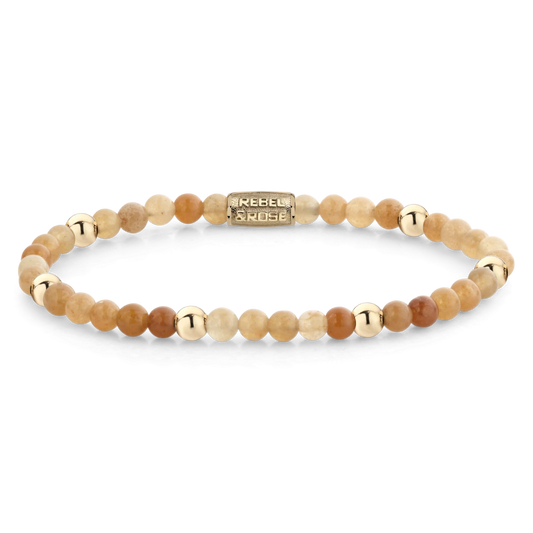 Orange Sky - 18 ct yellow gold ionplated - 4mm - S - po