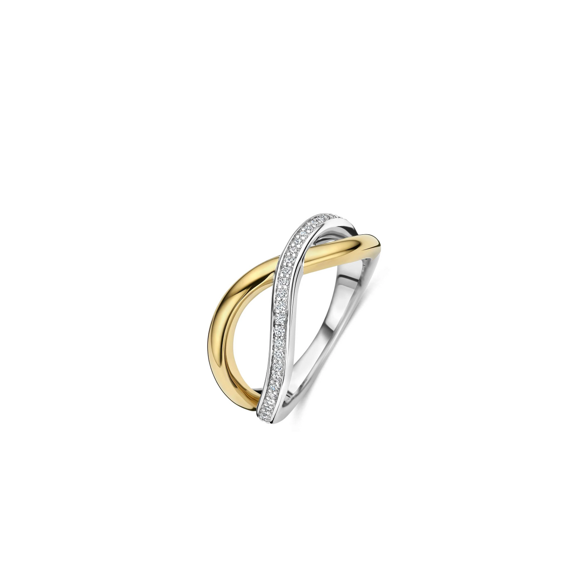 Organic Open Zirkonia Ring