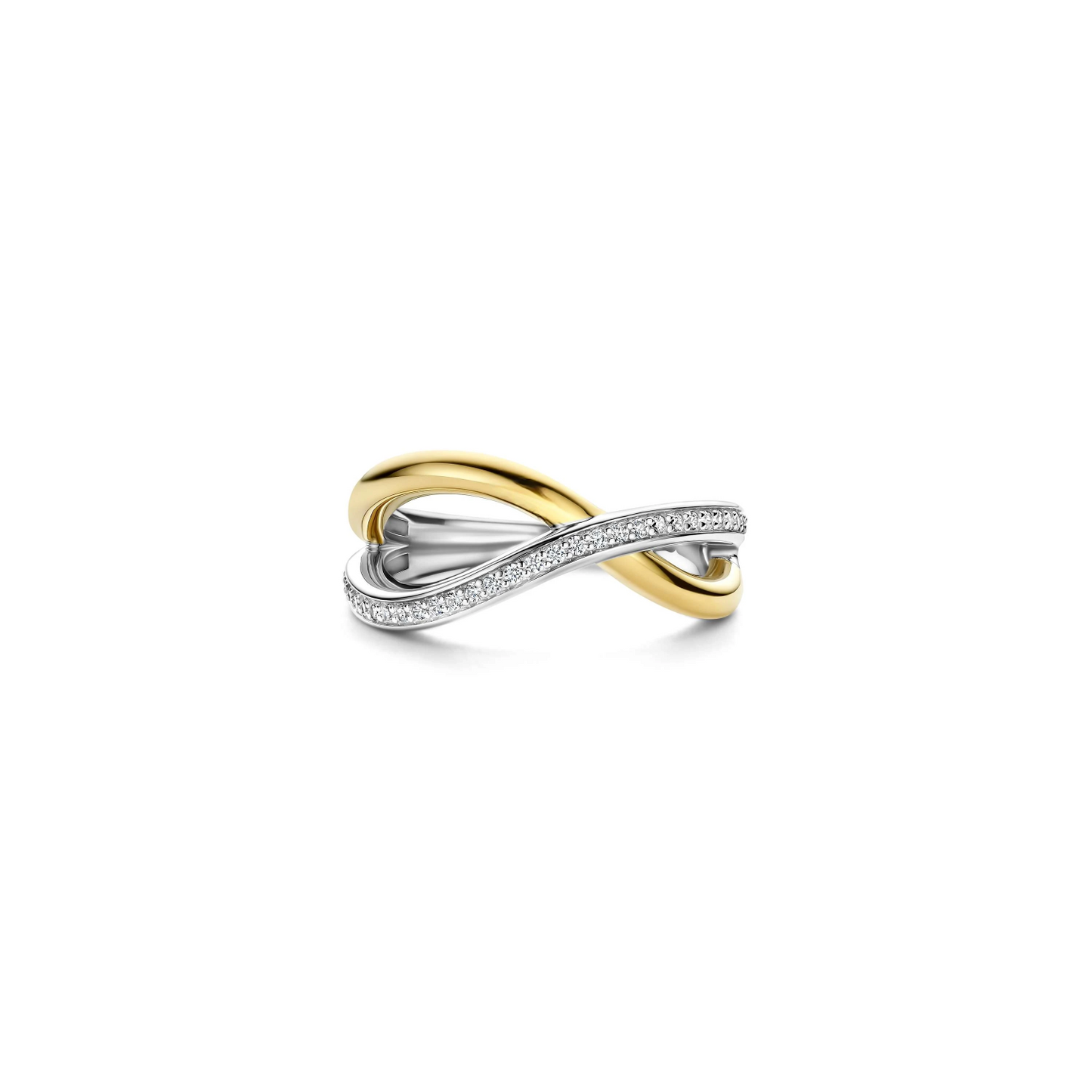 Organic Open Zirkonia Ring