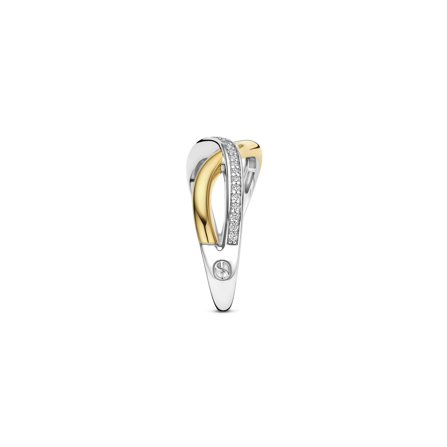 Organic Open Zirkonia Ring