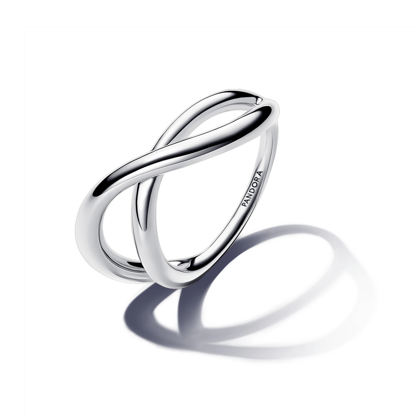 Organisch Gevormde Infinity Ring