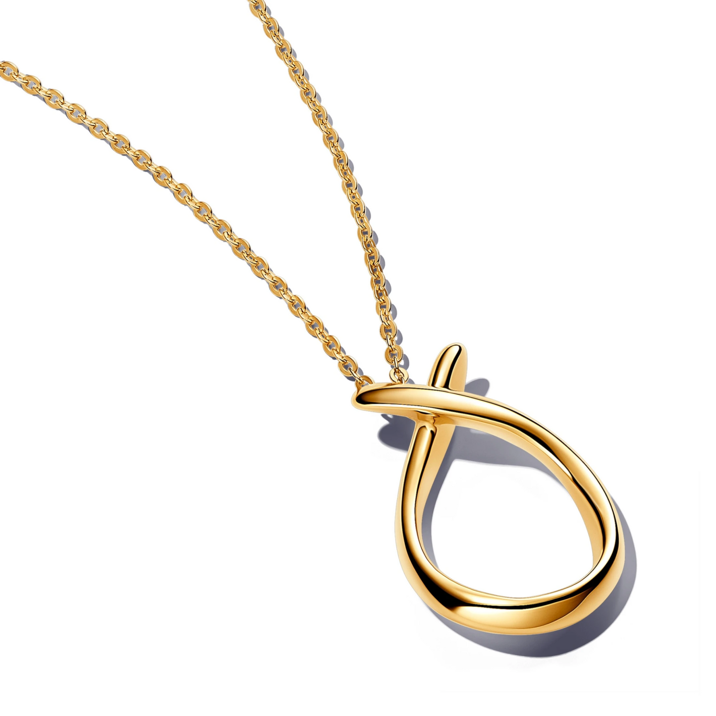 Organisch Gevormde Ketting met Hanger