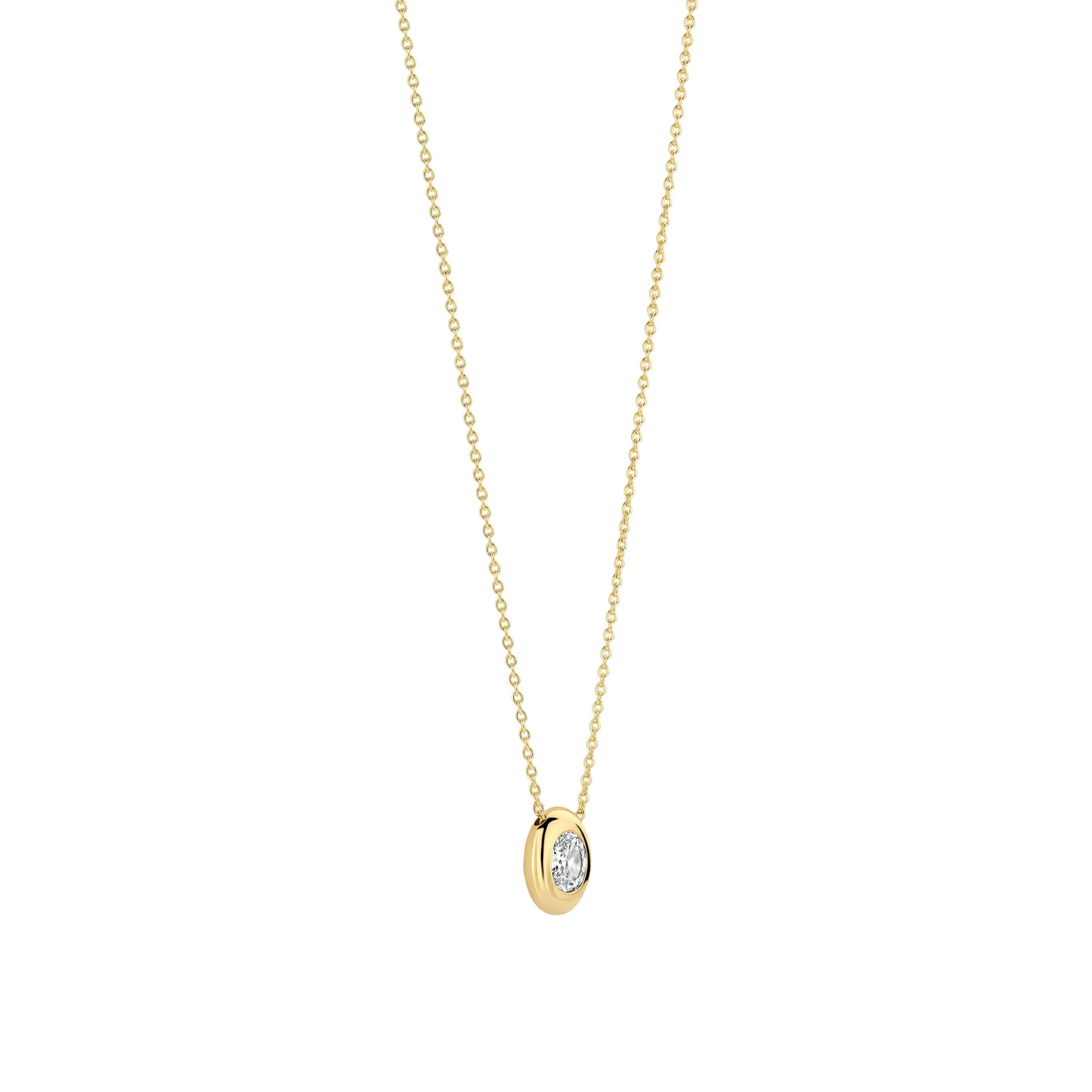 Oval Sparkle Ketting