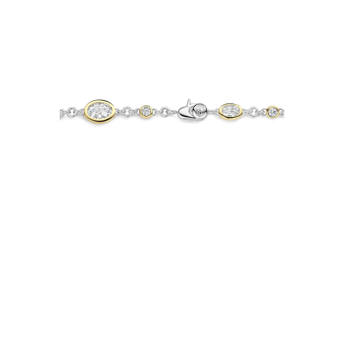 Ovale Zirkonia Armband