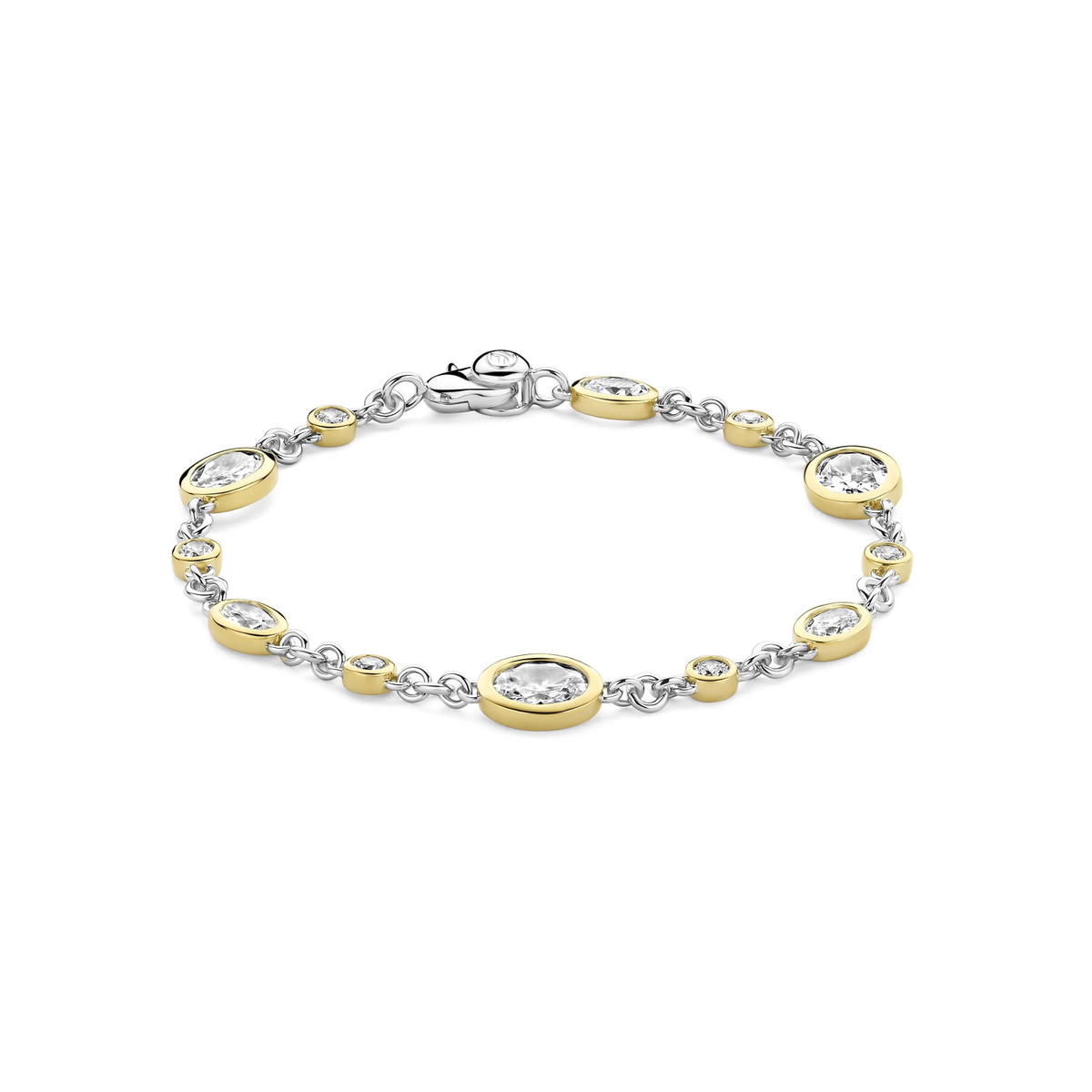 Ovale Zirkonia Armband