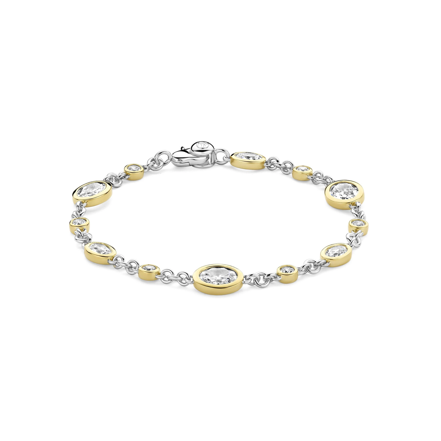 Ovale Zirkonia Armband