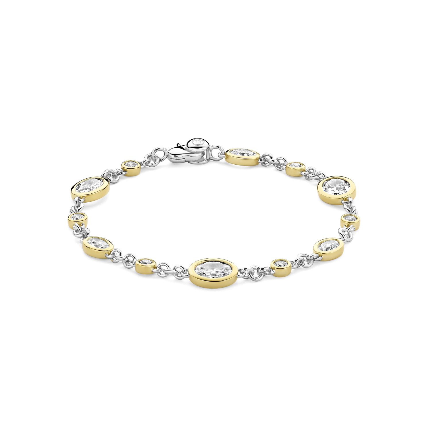 Ovale Zirkonia Armband