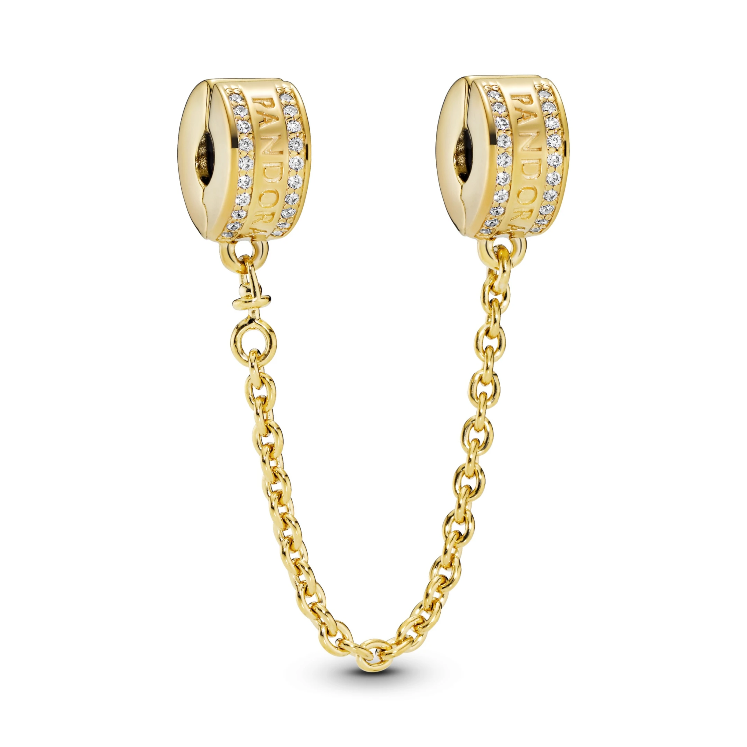 Pandora Logo veiligheidsketting clip